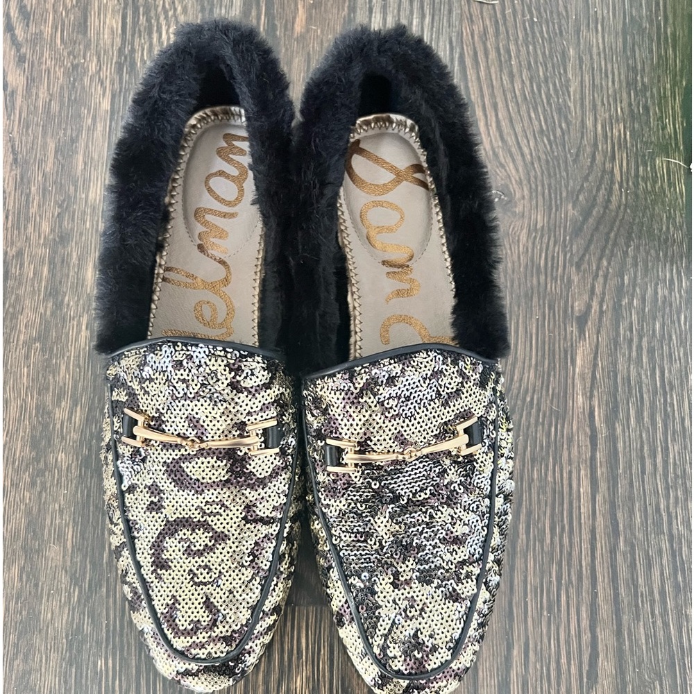 Like new!!  Sam Edelman loafers !